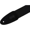Levy's Leathers Cotton Suede Series gitaros dirželis | medvilninis | plotis 5 cm | juodas | (mc8-blk)