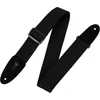 Levy's Leathers Cotton Suede Series gitaros dirželis | medvilninis | plotis 5 cm | juodas | (mc8-blk)