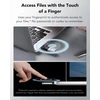 Lexar Jumpdrive Fingerprint F35 Pro 128gb Usb 3.0 atminties kortelė, iki 400 Mb/s skaitymo/300 Mb/s rašymo greitis, Usb atmintinė, leidžiama 10 pirštų atspaudų Id, atminties kortelė, Pc/nešiojamas kompiuteris (ljdf35p128g-rnbng)