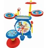 Stiprintuvas Lexibook K610pa Paw Patrol Helper on Four Paws Chase būgnų rinkinys vaikams, tikras skaitmeninis būgnų garsas, 8 natų klaviatūra, Mp3 jungtis, su sėdyne, mėlynas/raudonas