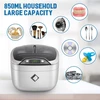 Lifebasis ultragarsinis valymo įrenginys, ultragarsinis valiklis akinių valymo įrenginys 850 ml ultragarsinis įrenginys su led apšvietimu breketų valymo ultragarsinė vonelė akiniams, cd, dvd, papuošalams, laikrodžiams, sidabrui