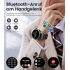 Lige išmanusis laikrodis vyrams su metaliniu dirželiu, skirtas Android Ios, 1.43 colio amoled ekranas, 110+ sporto režimų, bluetooth skambučiai, ip68 vandeniui atsparus fitneso laikrodis su širdies ritmo, spo2, miego monitoriumi, 3 apyrankės