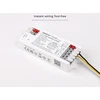 Lighteu®, Milight Miboxer 2 in 1 led valdiklis 2.4 ghz led juostos valdiklis dc12v/24v išėjimas max 12a, palaiko push dim, e2-rf
