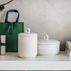 Like. by Villeroy & Boch Winter Glow pailgas indelis, apvalus, smėlio spalvos, tinkamas naudoti mikrobangų krosnelėje, žieminių kepinių indelis, stiklainis, kalėdos, saldainių laikymo indas, sausainių dėžutė, aukščiausios kokybės porcelianas