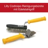 Lilly valymo šepetys, skirtas griliui, nerūdijančio plieno, virtuvės reikmenys