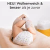 Lillydoo Švelnios kūdikių sauskelnės – 1 dydis (2–5kg), mėnesio dėžutė (144 vnt.), patikima apsauga nuo pratekėjimo, minkštos, be kvapiklių ir losjonų jautriai odai, dermatologiškai patikrintos