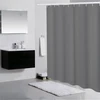Lindong Basic dušo užuolaida, 240 x 200 cm, atspari vandeniui, apsauga nuo pelėsio, vonios užuolaida, pilka, 240 x 200 cm