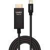 Lindy 40921 1m aktyvus mini displayport į hdmi adapterio kabelis su hdr