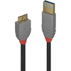 Lindy Usb 3.0 A į Micro-b kabelis, 2m, Anthra Line