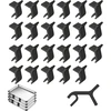 Linkidea plastikinis kepimo skardos dėklas, skirtas sukrauti kepimo skardas, stabilizuojantis laikiklis, skirtas sausainių skardoms, tinkamas vakarėliams, susitikimams, maisto demonstravimui
