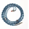 Linsoul Tripowin Altea patobulintas 6n occ litz 4 gyslų hifi ausinių kabelis, 26 awg didelio grynumo monokristaliniai variniai laidai, skirti ausinėms (2 kontaktų 0,78–3,5 mm)