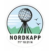 Lipdukas 8,5 cm Nordkapp motociklui, kemperiui, automobiliui