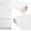 Lipni baldų plėvelė, balta matinė spalva, Pvc folija, baldų renovacija