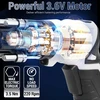 Liropau akumuliatorinis atsuktuvas, 3,6 V elektrinis mini akumuliatorinis atsuktuvas su 19 priedų, Led lemputė, Usb laidas ir dėžutė, tinkamas namų biuro „pasidaryk pats“ entuziastams
