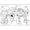 Lisciani Disney Everything Stands Head 2 dėlionė 60 dalių vaikams nuo 4 metų Maxi dvipusė dėlionė 35 x 25 cm Nugarėlė skirta spalvinimui Smagus ir kūrybingas žaidimas Inside Out 2