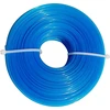 Lism Trimmerio valas 1,6 mm x 100 m, žoliapjovės valas sodui, vejapjovė, elektrinis trimeris, mėlynas apvalus nailoninis siūlas