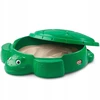 Little Tikes SMĖLIO DĖŽĖ UŽDARAS VĖŽLIO ŽAISLŲ KONTEINERIS SU DANGČIU Žalias TIKES