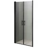 Liveno Juodos dvigubos dušo durys 105 reg. 104-107