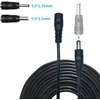 Liwinting 1 m / 3.28 pėdos Dc ilgintuvas 5.5 x 2.1 mm Dc jungiamasis kabelis Dc jungties kabelis Dc skirstytuvas iš tėviško į moterišką jungtį maitinimo šaltiniui, Led, Cctv kameros maitinimui ir 2 Dc keitikliams
