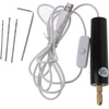Lobounny mini elektrinis grąžtas rankinis grąžtų rinkinys epoksidinės dervos papuošalų gamybai medžio apdirbimo įrankiai 5v usb kištukinis atsuktuvo įrankių rinkinys