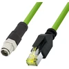 Logilink Cqm105s M12 Cat6a pramoninis tinklo kabelis, 15m