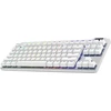 Logitech G Pro X Tkl Lightspeed belaidė žaidimų klaviatūra - balta - Fra Tactile