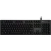 Logitech G512 mechaninė žaidimų klaviatūra, Gx-ruda Tactile jungikliai, Lightsync Rgb apšvietimas, Usb kilpa, aliuminio korpusas, programuojami F klavišai, portugališkas Qwerty išdėstymas, juoda