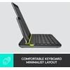 Logitech K480 belaidė bluetooth klaviatūra kompiuteriui, planšetiniam kompiuteriui ir išmaniajam telefonui, kelių įrenginių ir easy-switch funkcija, kompaktiškas dizainas, pc / mac / planšetinis kompiuteris / išmanusis telefonas, olandų qwerty išdėstymas