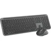 Logitech Mk950 Bevielė Klaviatūra ir Pelė, Tylus Rašymas, 3 Įrenginiai
