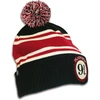 Logoshirt® Harry Potter I Hogwarts Express I Track 9 3/4 I Logo I Bobble Hat I Žieminė I Moterims ir vyrams I Megzta I Siuvinėta I Juoda/tamsiai Raudona/balta I Licencijuotas originalus dizainas, įvairiaspalvis