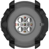Lokeke suderinamas su polar grit x pro apsauginiu dėklu, tpu apsauginis apvalkalas, skirtas polar grit x pro/grit x (tpu juodas)