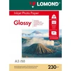 Lomond fotopopierius A3 blizgus 230g 50 lapų Extra