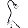 Lova Led prisegamas šviestuvas su 1x gu10 5w 400lm pritemdoma lovos lempute su 3 ryškumo lygiais, 360° lanksčiu kakleliu, skaitymo lempa miegamajam, biurui, metalas, plastikas