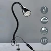 Lova Led prisegamas šviestuvas su 1x gu10 5w 400lm pritemdoma lovos lempute su 3 ryškumo lygiais, 360° lanksčiu kakleliu, skaitymo lempa miegamajam, biurui, metalas, plastikas