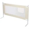 Lova Vaikiškas lovos barjeras, apsauga nuo kritimo, lovos barjeras, maniežas, kūdikio lovos barjeras, 200 x 68 cm, sulankstomas lovos barjeras, kvėpuojantis ir matomas tinklelis, saugos apsauga mažiems vaikams, vaikams