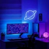Pakabinamas šviestuvas Lphianx Planet neoniniai ženklai sienų dekorui, pritemdomi Led neoniniai ženklai žaidimų kambariui miegamajam šeimos gimtadieniui barui vestuvių vakarėliui naktinė lemputė, neoninis ženklas pagal užsakymą