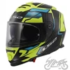 Ls2 ff800 storm ii tracker mėlynai-geltonas šalmas, dydis s, naujas