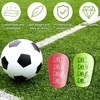 Luckwaii Futbolo Blauzdų Apsaugos, Eva Blauzdų Apsaugos, Smūgiams Atsparios Apsaugos Kojoms, Mini Blauzdų Apsaugos Vaikams, Vyrams, Suaugusiems, Futbolo Blauzdų Apsaugos, 10 x 6 cm, 2 Poros