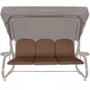 Luksart Bahama rimini sūpynių pagalvėlės 180cm ruda