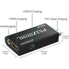 Lunpog Ps2 į Hdmi konverteris, Ps2 į Hdmi adapteris konverteris Ps2 į Hdmi konverteris su ausinių garso lizdu ir Hdmi kabeliu, skirtas Ps2 Hdtv Hdmi monitoriui (1 vnt.)