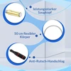 Lvefyti 2 dalių magnetinis strypo griebtuvas, 60 cm magnetinis keltuvas su 500 mm lanksčiu gooseneck, nešiojamas lankstus strypo magnetas smulkioms detalėms paimti