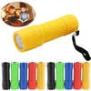 Lyppul mini led žibintuvėlis vaikams, 10 vnt. žibintuvėlių raktų pakabukų rinkinys, spalvotas kempingo žibintuvėlis su virvele, skirtas žygiams lauke, vaikų gimtadienio dovanoms, avarinėms situacijoms