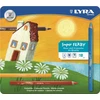 Lyra Super Ferby kreidelės 18 spalvų metalinėje dėžutėje