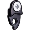 M-wave Unisex Ada Range galinio pavarų perjungiklio adapteris, juodas, universalus, juoda