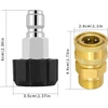 M22 Slėgio Plovimo Adapterių Rinkinys, 3/8" Greita Jungtis, 2 Vnt.