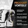 Madgon bokso pirštinės, pagamintos iš geriausios medžiagos, užtikrinančios ilgą patvarumą – vyriškos ir moteriškos kikbokso pirštinės, skirtos kovos menams, mma, sparingui, muay thai ir boksui, 10, 12, 14, 16 oz, įskaitant krepšį