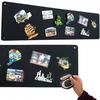 Magnetinė lenta juoda turistiniams magnetams 80x22cm 1vnt. Stalform