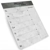 Maitinimo planas, lengvai nuvalomas dietos planas, mitybos planas pcv 30x40 Loft