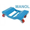 Manol Serviso vežimėlis sukamaisiais ratais mėlynas 1800kg 1-wn1/obr/n4