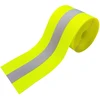 Marardi atšvaitinė juosta siuvimui - atšvaitinė juosta [5 m x 50 mm] [fluorescentinė geltona] 100% poliesteris - atšvaitinė juosta gerai matoma - atspindžio koeficientas ≥300